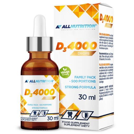 Allnutrition - Vit D3 4000 Drops - 30 ml.