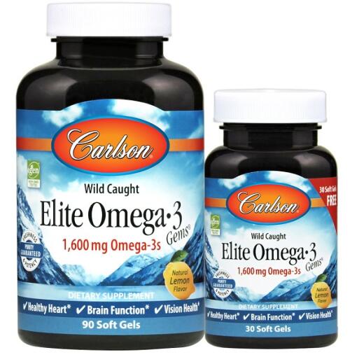 Carlson Labs - Elite Omega-3 Gems