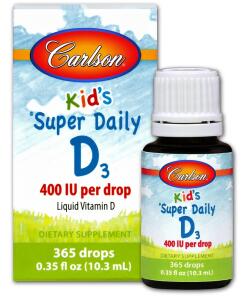 Carlson Labs - Kid's Super Daily D3