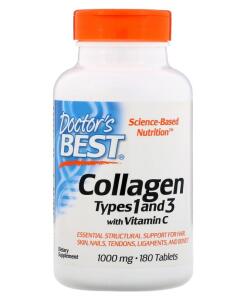 Doctor's Best - Collagen Types 1 and 3 with Vitamin C