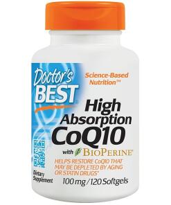 Doctor's Best - High Absorption CoQ10 with BioPerine