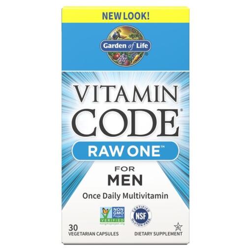 Garden of Life - Vitamin Code Raw One for Men - 30 vcaps