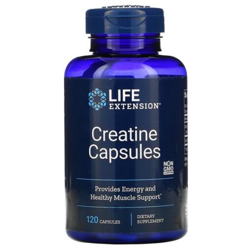 Life Extension - Creatine Capsules - 120 caps