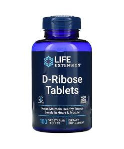 Life Extension - D-Ribose Tablets - 100 vegetarian tabs