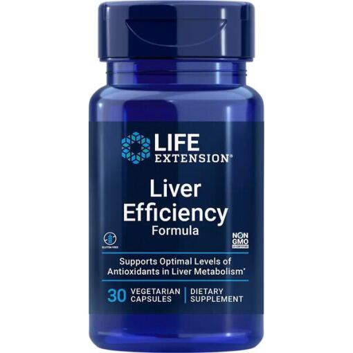 Life Extension - Liver Efficiency Formula - 30 vcaps