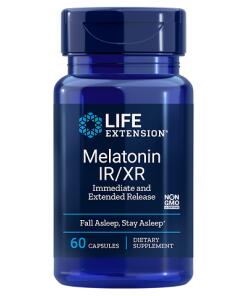 Life Extension - Melatonin IR/XR - 60 caps