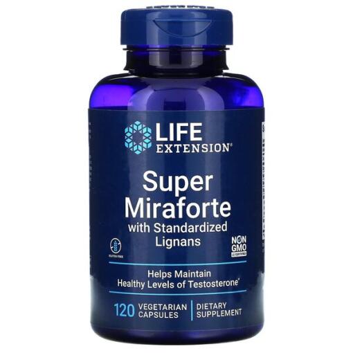 Life Extension - Super Miraforte with Standardized Lignans - 120 vcaps