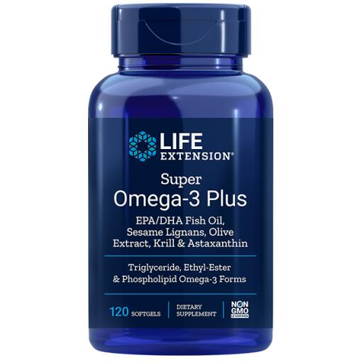 Life Extension - Super Omega-3 Plus - 120 softgels