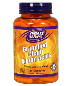 NOW Foods - BCAA - Branched Chain Amino Acids - 120 caps