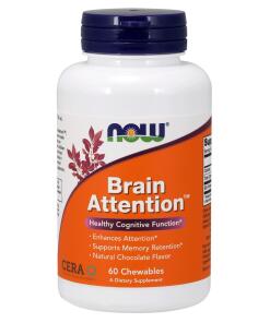 NOW Foods - Brain Attention - 60 chewables