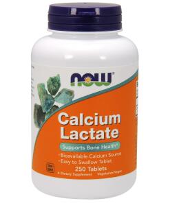 NOW Foods - Calcium Lactate - 250 tablets