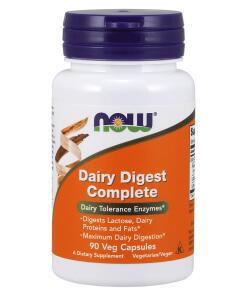 NOW Foods - Dairy Digest Complete - 90 vcaps