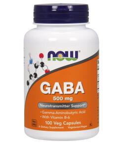 NOW Foods - GABA with Vitamin B6