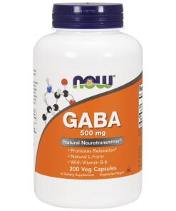 NOW Foods - GABA with Vitamin B6