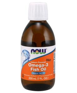 NOW Foods - Omega-3 Fish Oil Liquid