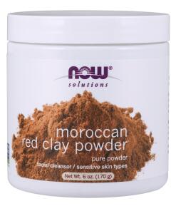 NOW Foods - Red Clay Powder Moroccan - 170g