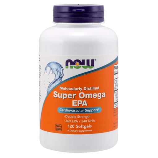 NOW Foods - Super Omega EPA Molecularly Distilled - 120 softgels