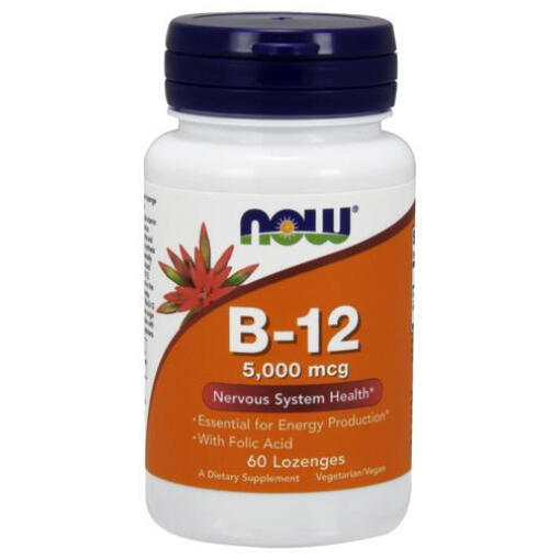 NOW Foods - Vitamin B-12 with Folic Acid