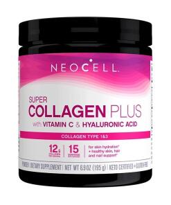 NeoCell - Super Collagen Plus with Vitamin C & Hyaluronic Acid - 195g