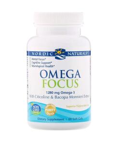 Nordic Naturals - Omega Focus with Citicoline & Bacopa Monnieri Extract