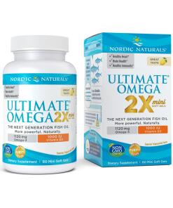 Nordic Naturals - Ultimate Omega 2X Mini with Vitamin D3