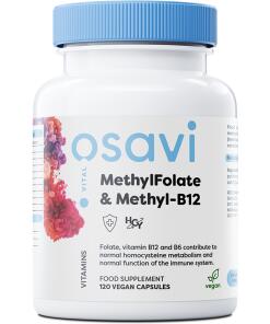 Osavi - MethylFolate & Methyl-B12 - 120 vegan caps