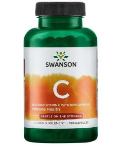 Swanson - Buffered Vitamin C with Bioflavonoids - 100 caps