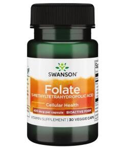 Swanson - Folate (5-Methyltetrahydrofolic Acid)