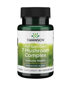 Swanson - Full Spectrum 7 Mushroom Complex - 60 vcaps