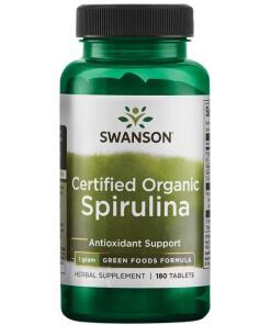 Swanson - Spirulina Organic - 180 tabs