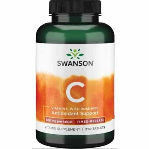 Swanson - Vitamin C with Rose Hips - Timed-Release