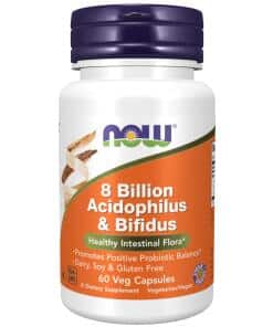 8 Billion Acidophilus & Bifidus Veg Capsules