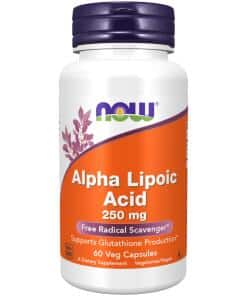 Alpha Lipoic Acid 250 mg Veg Capsules