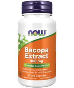 Bacopa Extract 450 mg Veg Capsules