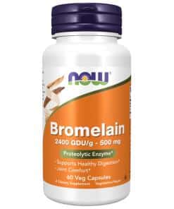 Bromelain 500 mg Veg Capsules