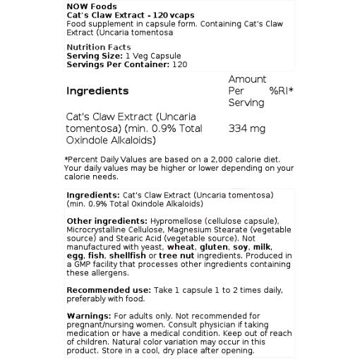 Cat's Claw Extract