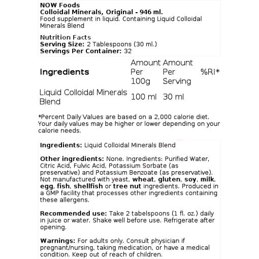 Colloidal Minerals