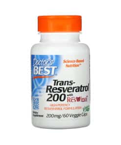 Doctor's Best Trans-Resveratrol 200  with Resvinol