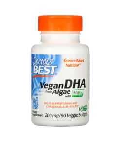 Doctor's Best Vegan DHA from Algae with Life's DHA