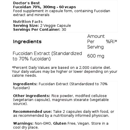 Fucoidan 70%