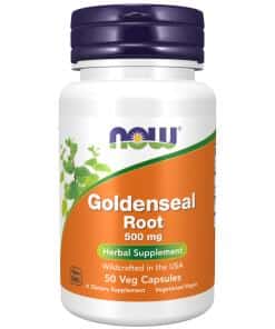 Goldenseal Root 500 mg Veg Capsules