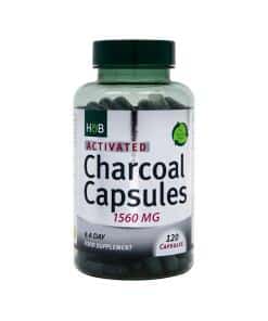 Holland & Barrett Activated Charcoal 1560mg 120 Capsules