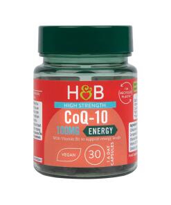 Holland & Barrett High Strength Co-Q10 100mg 30 Capsules