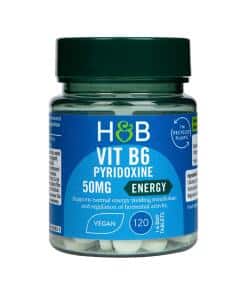 Holland & Barrett Vitamin B6 + Pyridoxine 50mg 120 Tablets