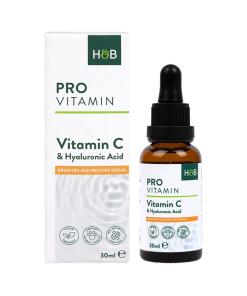 Holland & Barrett Vitamin C + Hyaluronic Acid Serum 30ml