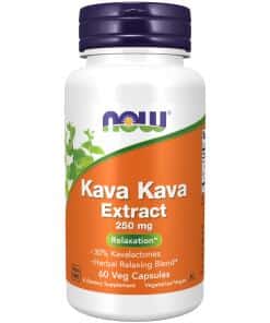 Kava Kava Extract 250 mg Veg Capsules