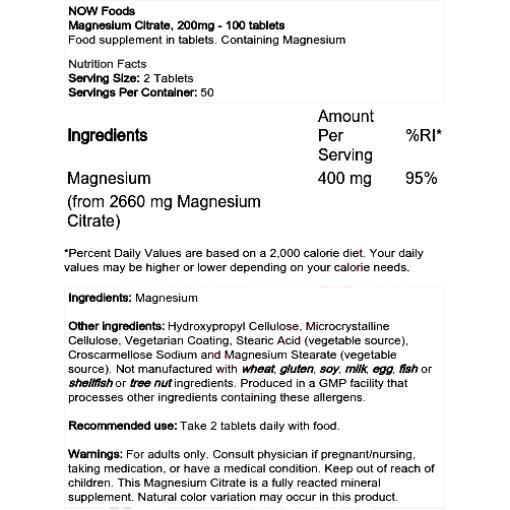 Magnesium Citrate