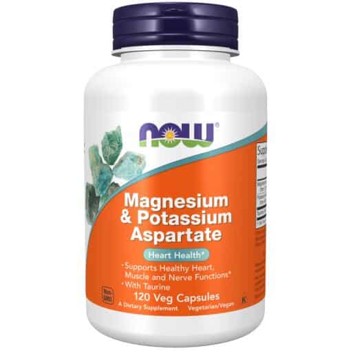 Magnesium & Potassium Aspartate Veg Capsules