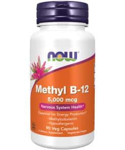 Methyl B-12 5000 mcg Veg Capsules