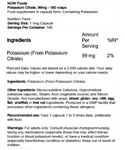 Potassium Citrate